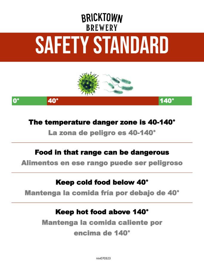 Safety Poster - TDZ  11 x 17