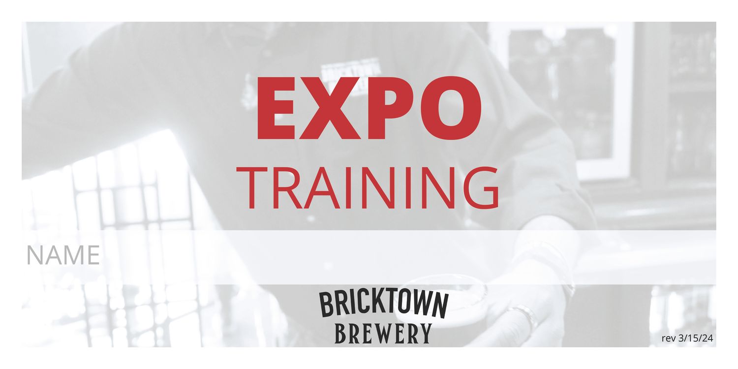 Expo Training Book