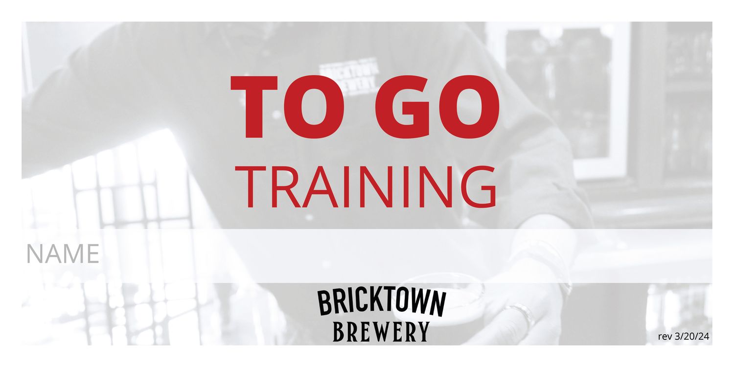 To-Go Training Book