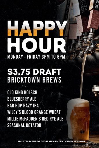 Happy Hour Poster 24x36