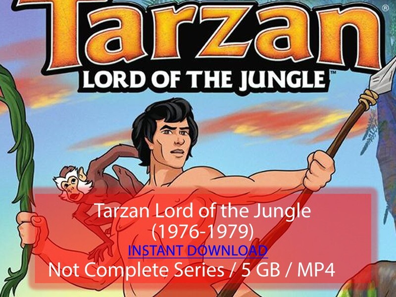 Tarzan Lord Of The Jungle Cartoon 1976 Tarzan Lord of the Jungle (1976-1979)