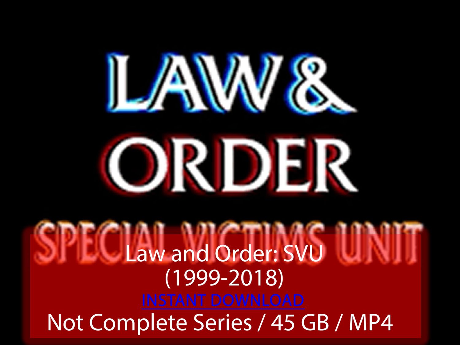 Law &amp; Order Special Victims Unit (1999-2018)