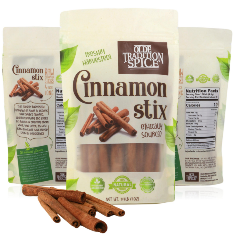Cinnamon Sticks 4"