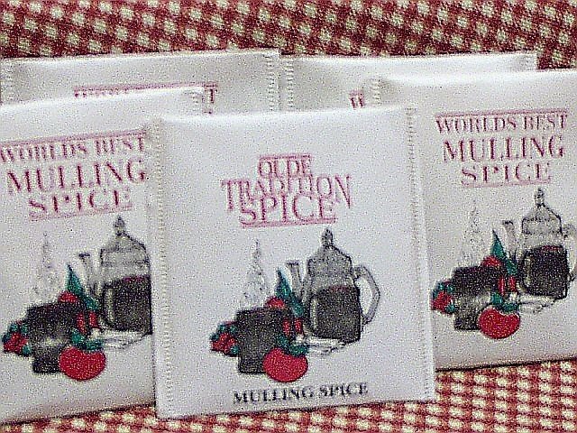 Mulling Spice Bags in Bulk (1,000 individually wrapped bags) $0.15/bag