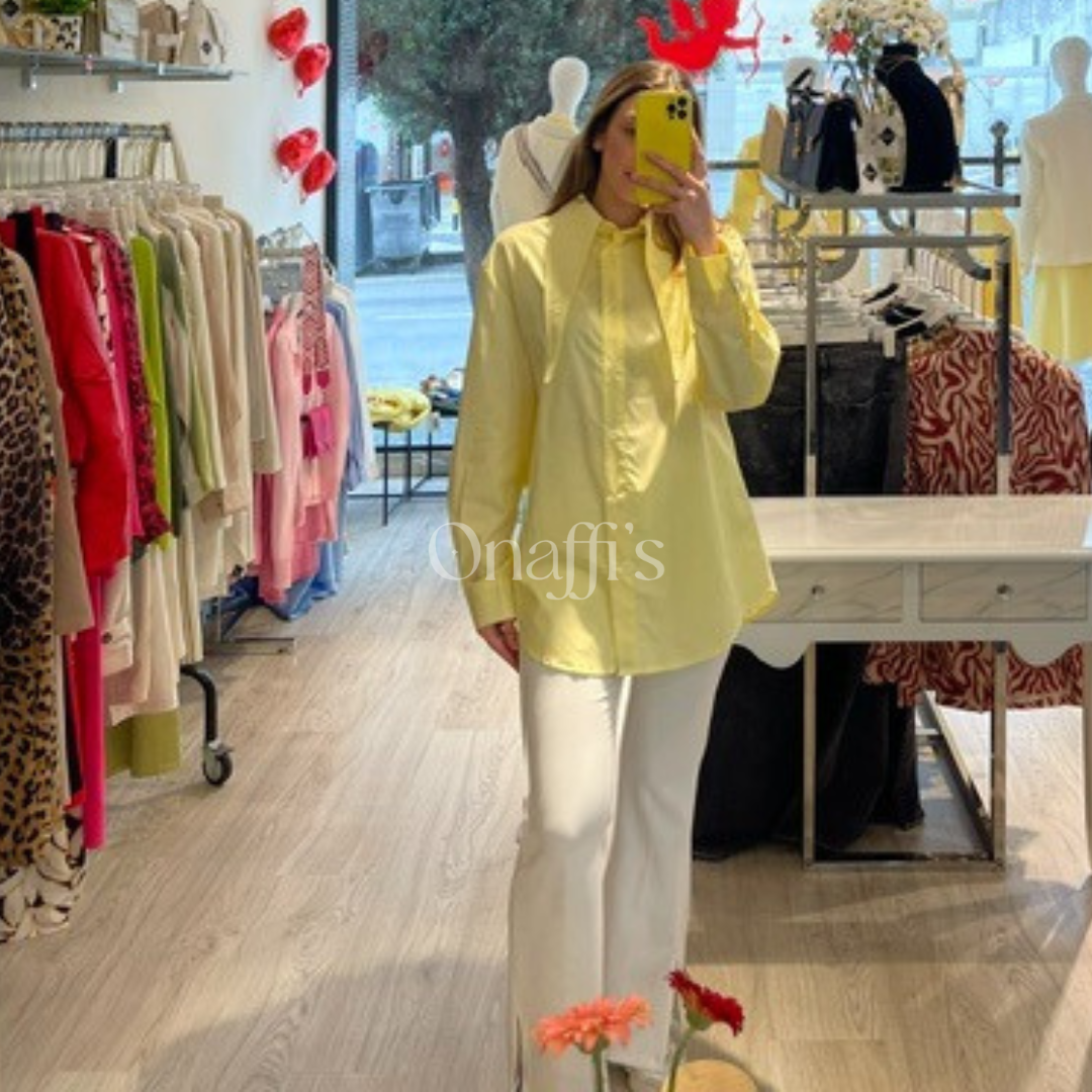 Camisa Yellow elegance