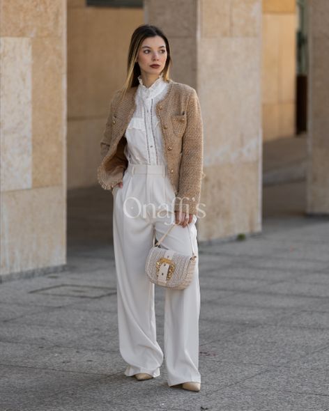 Calça pearl elegance