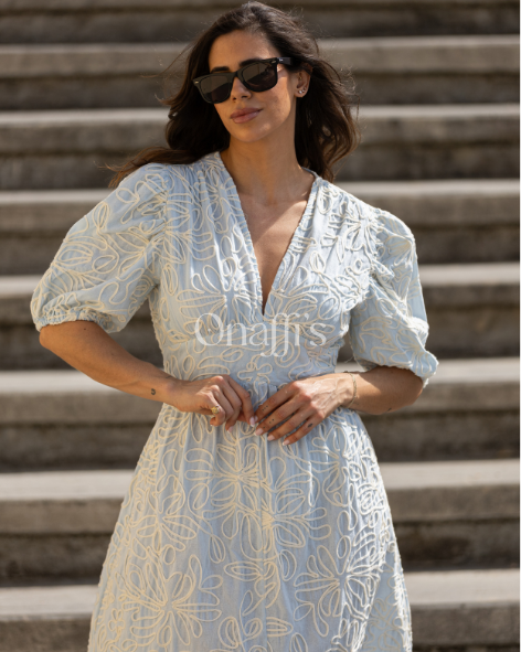 Vestido relevos
