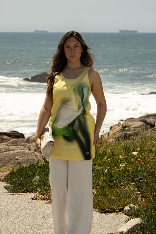 Vestido Yellow Verão
