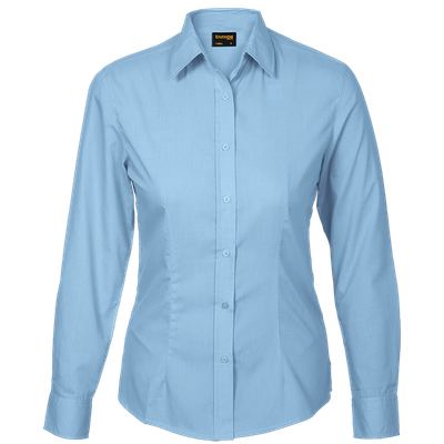 Basic Poly Cotton Lounge Long Sleeve SKY BLUE