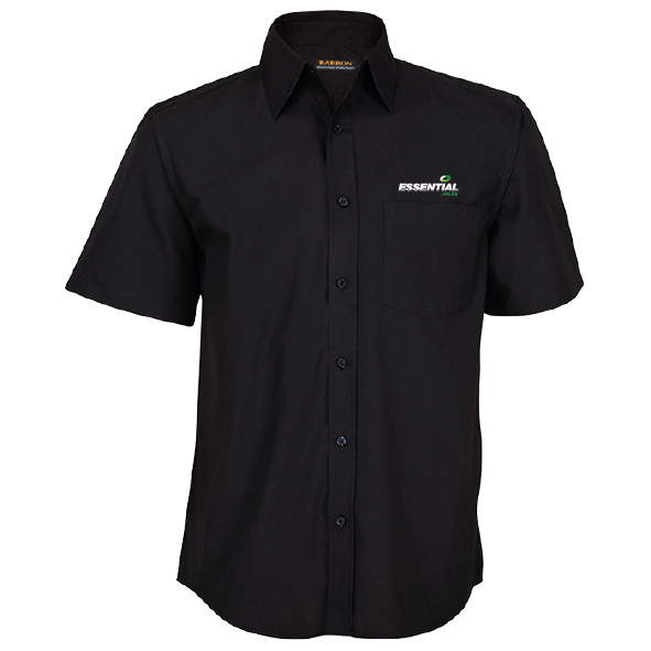 Essential Mens Short Sleeve Smart Shirt