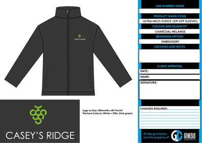 NEW Casey's Ridge Zip-Off Fleece Sweater