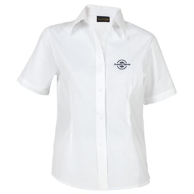 Diversity Blends Ladies Cotton Twill Shirt (Short Sleeve)