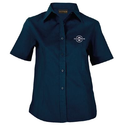 Diversity Blends Ladies Cotton Twill Shirt (Short Sleeve)