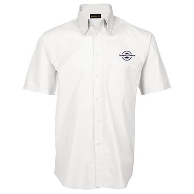 Diversity Blends Mens Cotton Twill Shirt (Short Sleeve)