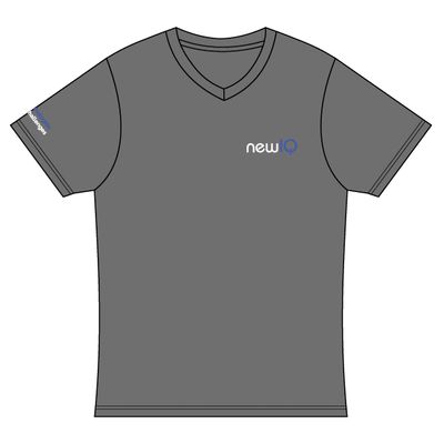 Mens Michigan Melange V-Neck T-Shirt
