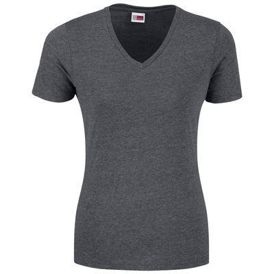 Ladies Michigan Melange V-Neck T-Shirt