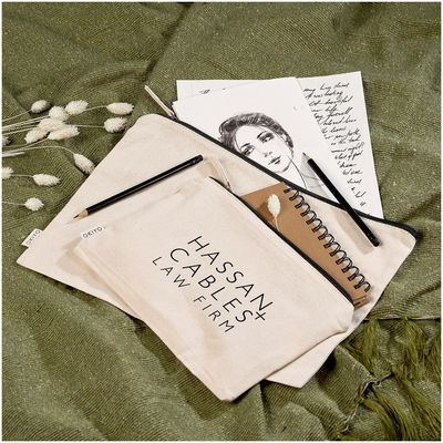 NNB Cotton A5 Document Pouch