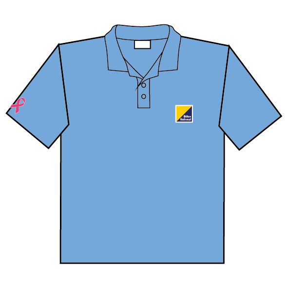 Ladies Office National Basic Pique Knit Golf shirt