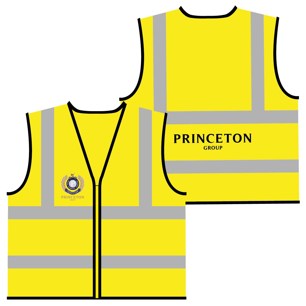 Princeton SECURITY Group HI-VIS vest (Embroidered)
