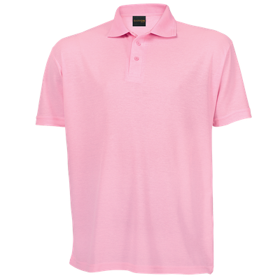 The Coffee Lounge Golf Shirt- PINK