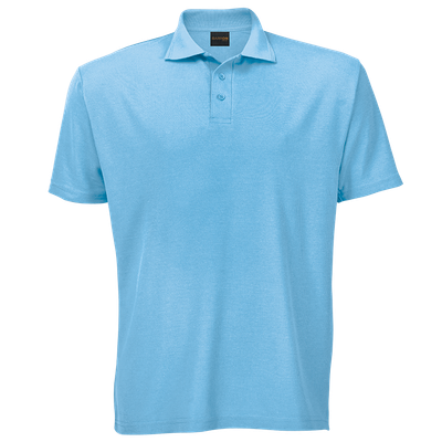 The Coffee Lounge Golf Shirt- BABY BLUE
