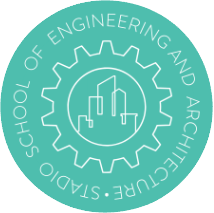Stadio SCHOOL OF ENGINEERING Button Badge 37mm
