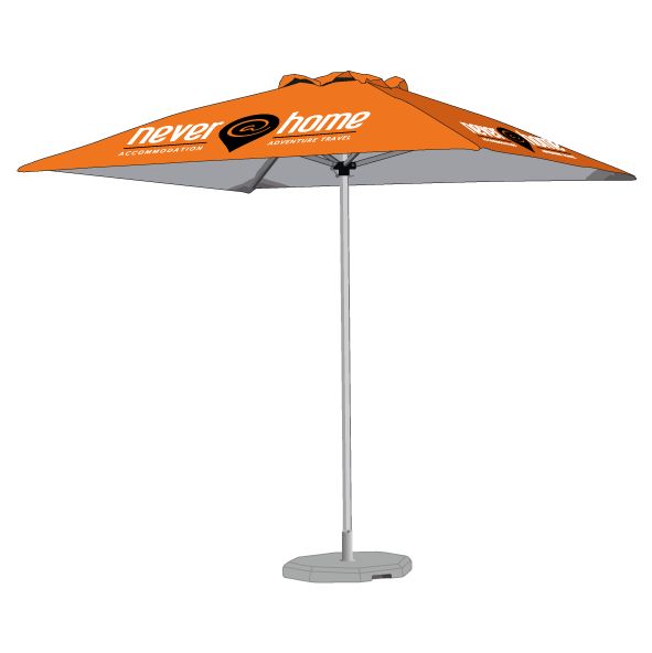 N@H Fade Resistant 2M x 2M Umbrella