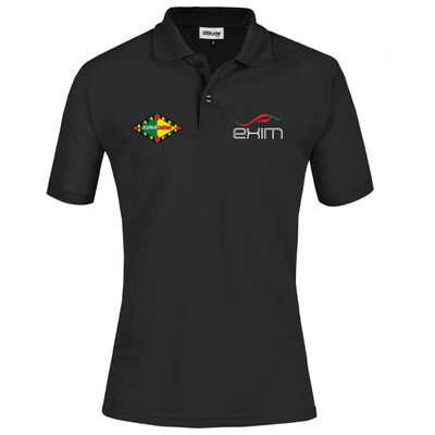 Exim Mens Pique Knit Golf Shirt