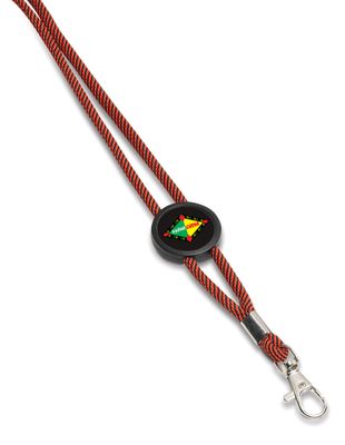 Nyama Choma Candy Stripe Lanyard (WITH logo)