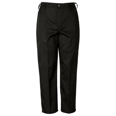 Black Unbranded Budget Poly Cotton Conti Trouser