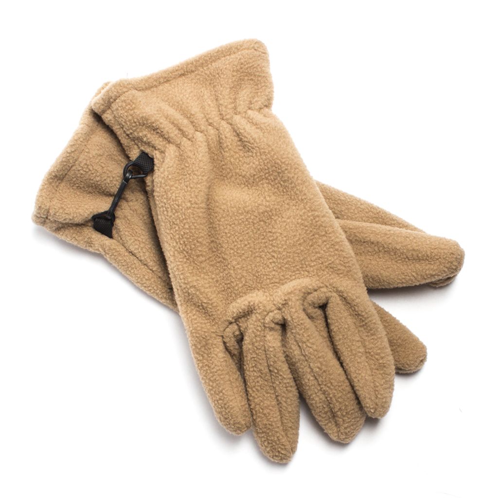 Polar Fleece Unbranded Gloves (Khaki)