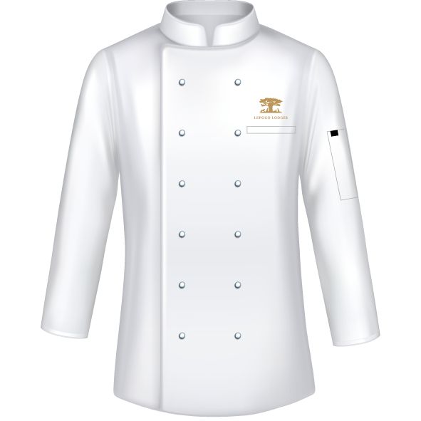 Lepogo Unisex Long Sleeve Chefs Jacket