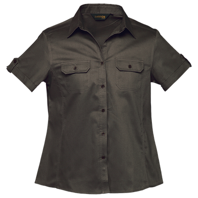 Lepogo Ladies Short Sleeve Bush Shirt