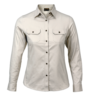 Lepogo Ladies Long Sleeve Bush Shirt