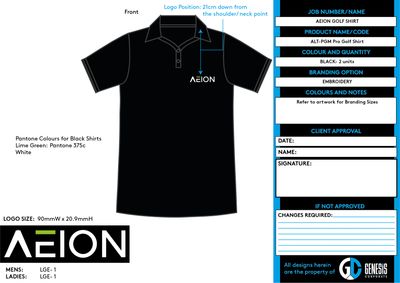 AEION Golf Shirt