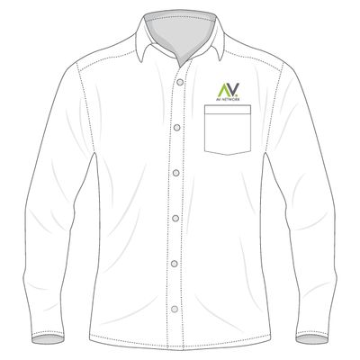 AV Network Lounge Shirt (White)