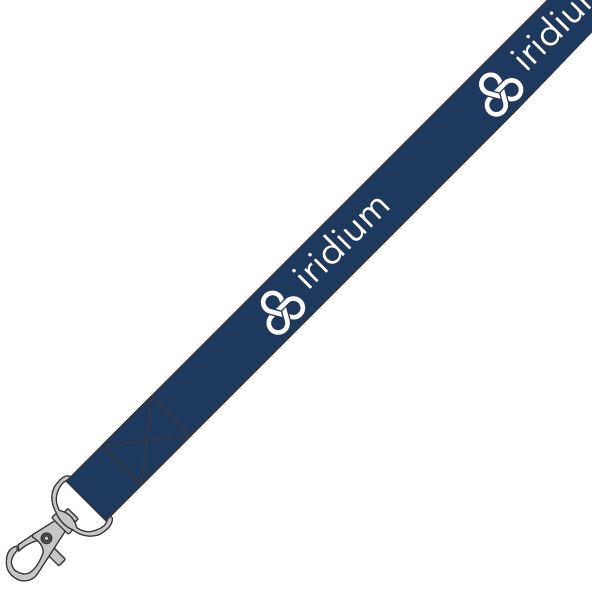 Iridium stock lanyard (For low quantities)