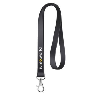 Jumo Satin Lanyard with metal snap clip