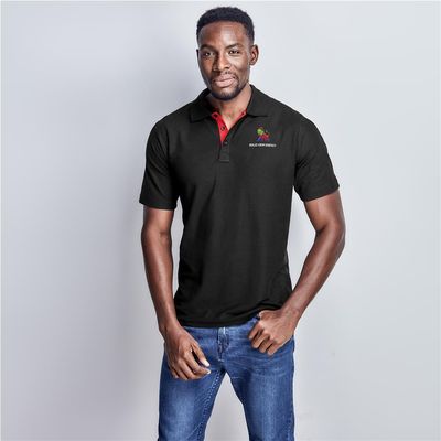 RSAWeb Black Golf shirt