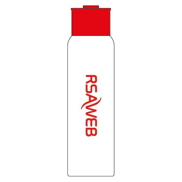 RSAWeb 700ml Kooshty Boost Glass Water Bottle