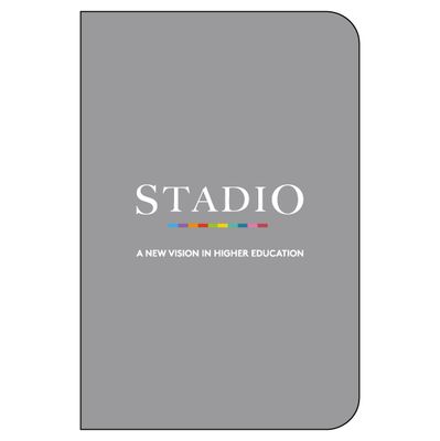 GREY Stadio A5 Softcover Notebook (FULL colour print)