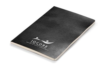 BLACK Stadio A5 Softcover Notebook (ONE colour print)