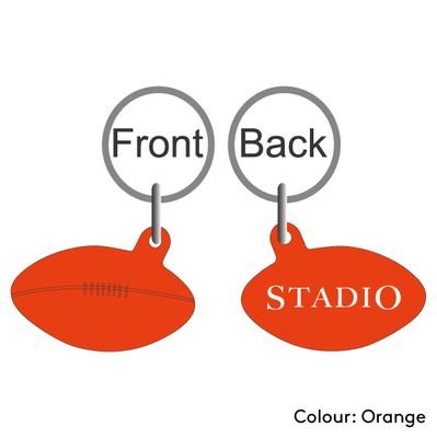 Stadio Rugby ball key-ring (Mixed Colours)