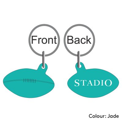 Stadio Rugby ball key-ring (Mixed Colours)