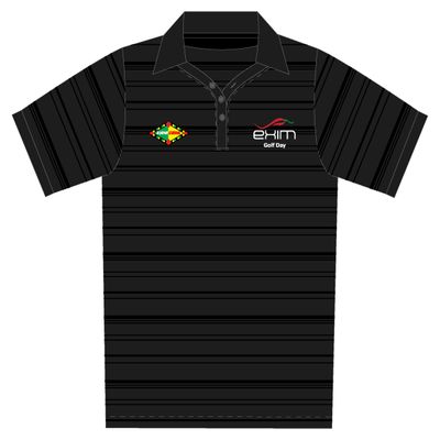 NYAMA Golf Day Milan Golf Shirt (Striped)