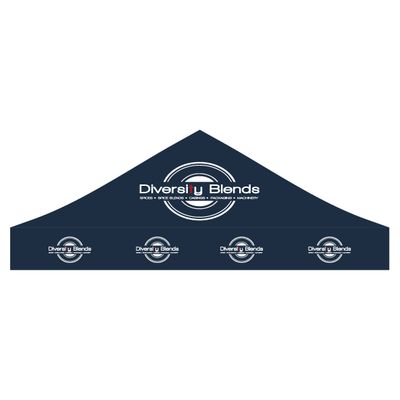 Diversity 3m Gazebo Aluminium Frame - Digital (240Gsm Canopy)