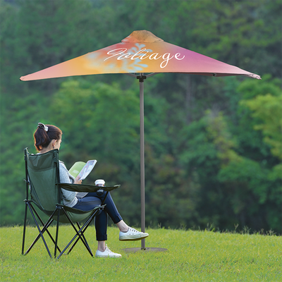 Alumium 2.2m x 2.2m Umbrella (FULL Colour)