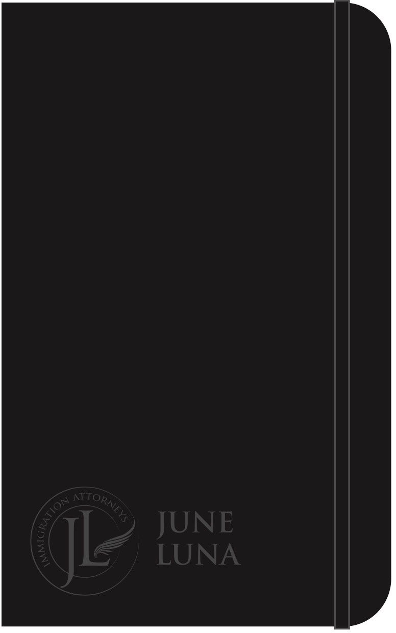 JL Debossed A5 Notebook