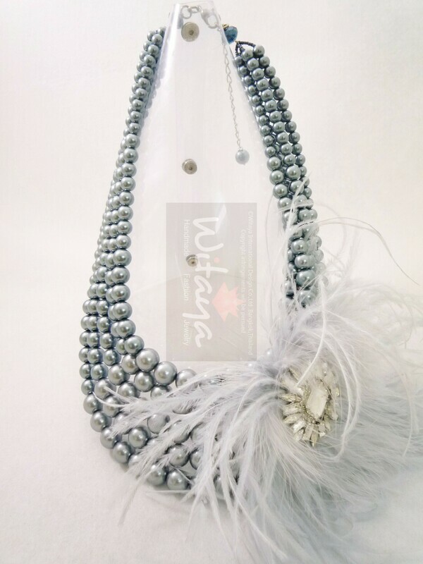 Francesca Pearl Statement Necklace