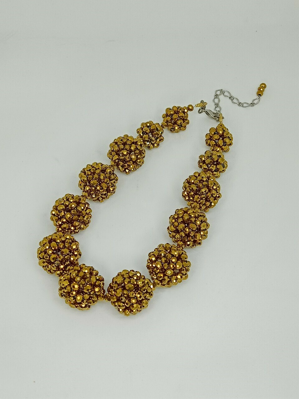 Golden Globe Statement Necklace